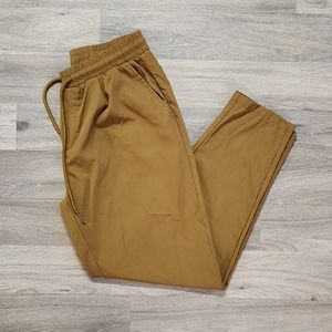 NEW! olive / tan smart pants size s